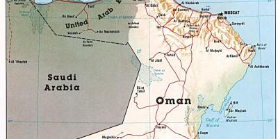 Oman hartë me qytetet