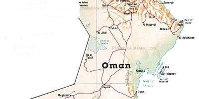 Oman vend hartë